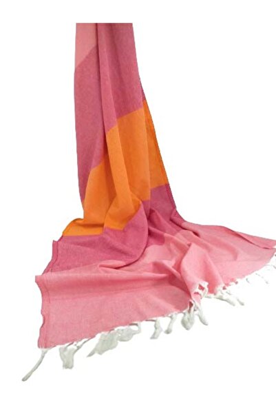 ecottonworks Peştemal Banyo Plaj Havlusu Pembe Pamuklu Banyo Havlu 90 cm x 18...