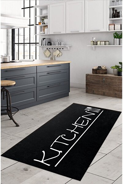 aymira home Dekoratif Dijital Baskılı Kaymaz Taban Yıkanabilir Tüylenmez Kadi...