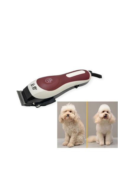 Elektirikli kedi köpek pet ev hayvanı traş makinesi