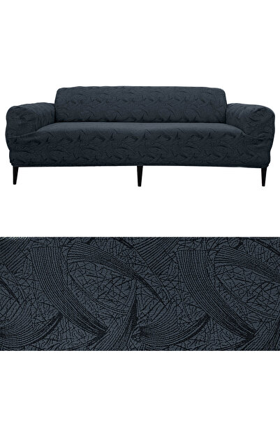 bibaha Ελαστικό κάλυμμα καναπέ Jacquard για 3 άτομα - Ελαστικό κάλυμμα και κά...