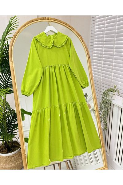 onix Pistachio Green Montana Dress