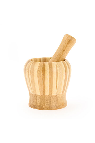 Genel Markalar Bambu Havan - Kahverengi