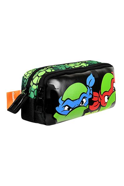 Bliss Ninja Licensed Turtle Double Eyed Pencil Case