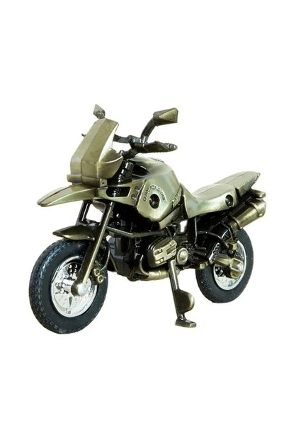 Sarego Özel Üretim El Yapımı Metal Motorsiklet Paslanmaz Lüx Dekoratif Biblo ...