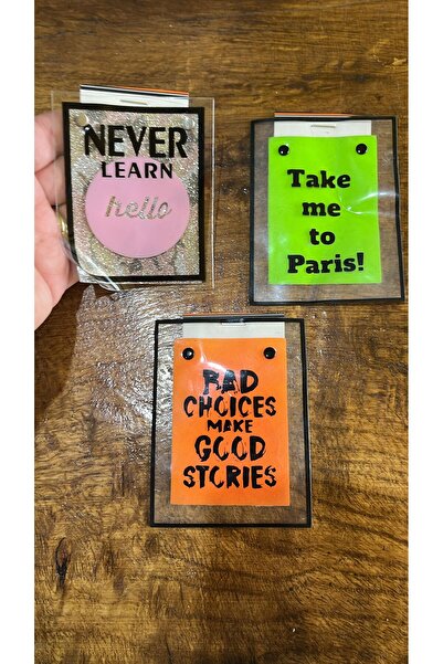 Gönülden Tasarım ΣΕΤ 3 ΤΕΜΑΧΙΩΝ ΠΟΛΥΧΡΩΜΟΥ ΣΕΤ ΣΙΛΙΚΟΝΗΣ ΑΞΕΣΟΥΑΡ ΡΑΠΤΙΚΗΣ ΓΙ...