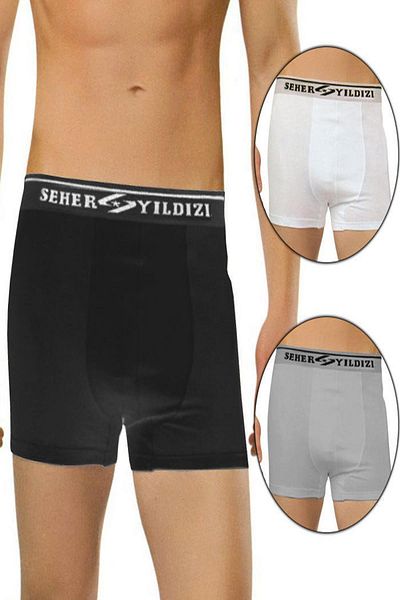 Seher Yıldız Ανδρικά σλιπ μπόξερ Seher 060 Lycra - 6 Τεμάχια