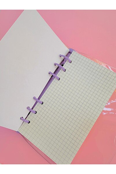 YEŞİL KIRTASİYE Lucky Design - Notebook with Spiral and Transparent Cover