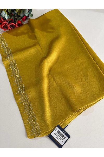 Levidor Premium Diamond Jewelled Shawl Oil Green Dxs0210