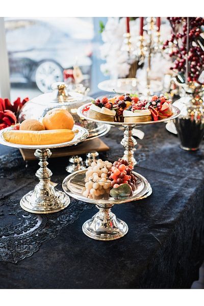 Bakır Concept Silver Plated Serving No:2 - Elegant and Comfortable