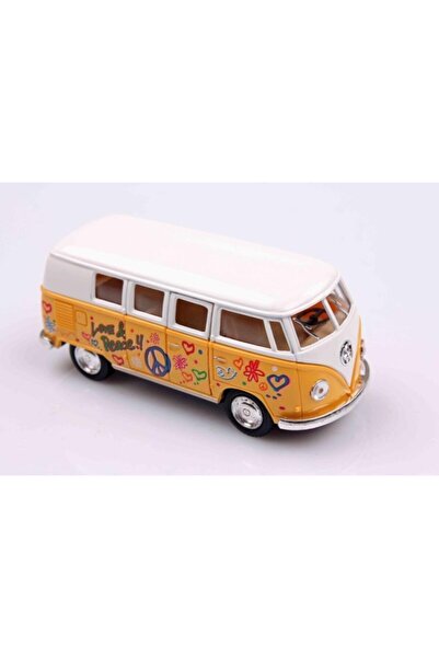 Kinsmart Metal 1962 Vw Hippie Cekbırak Bus Kt5060Df
