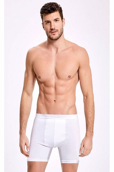 İLKE İÇ GİYİM Ανδρικά Long Lycra Boxers First 005 - 3 Τεμάχια