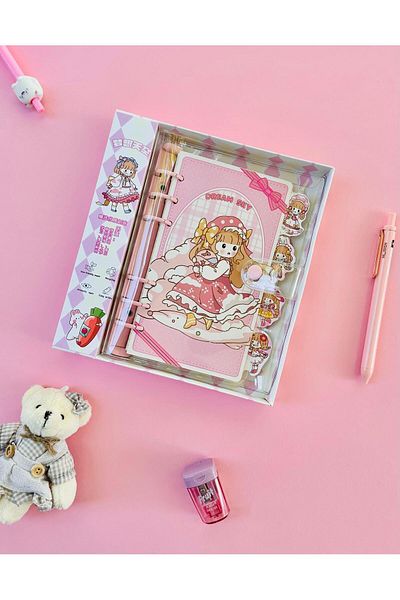 YEŞİL KIRTASİYE Lucky Design - Notebook with Spiral and Transparent Cover