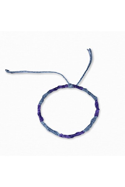 Nilnewshop Şans Bilekliği El Yapımı Renkli Ayarlanabilir Ip Örgü Bileklik Nil...