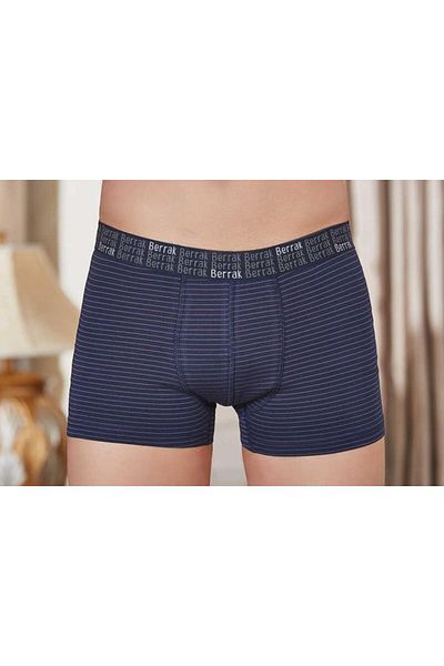 Berrak 4475 Ανδρικά Ringel ριγέ Lycra Cotton Boxers - 2 Τεμάχια