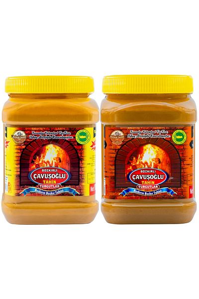 Bozkırlı Çavuşoğlu Steppe Tahini in Wood Fire - Introduction Package (930G+930G)