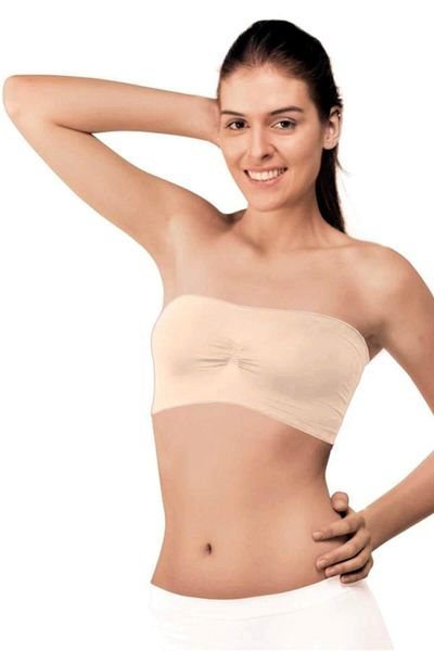 Elite Life Women's Strapless Tank Top 3 Pack -860
