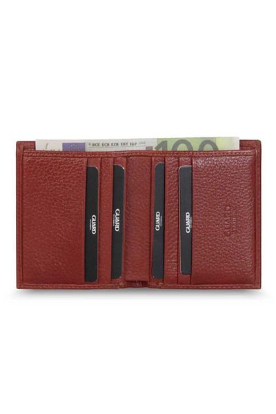 GUARD Tan Leather Men's Wallet