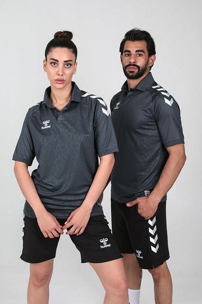 hummel Μπλουζάκι Anthracite Dream Camping