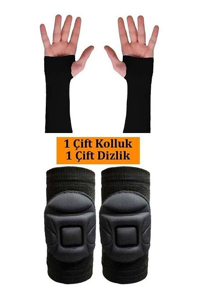 Liggo Volleyball Knee Pads Volleyball Arms Set of 2 Volleyball Knee Pads 1 Pair Volleyball Arm Sleeves 1 Pair
