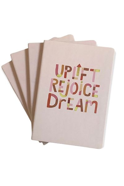 blume Pink Flexible Thermo Deal Notebook - Text Printed, 14,5*21 Cm, 256 Pages
