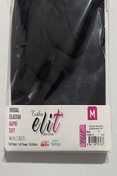 Tutku Elit Women's Modal Lycra Capri Tights 2102 - 6 Pieces