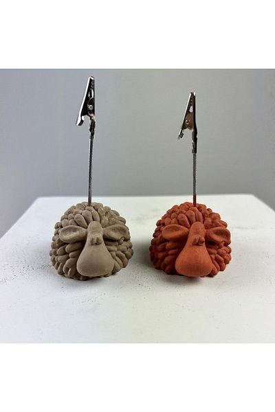 oasis decoration Lamb Note Holder Set of 2 (Paper Pouch-terracota)