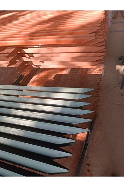 Aydıner demir çelik 250cm 30*30*3mm Köşebent Bahçe Çit Direk