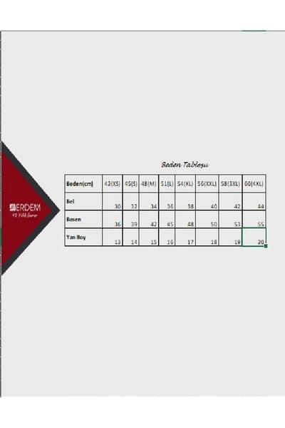 Erdem Erkek Penye Slip Külot 1300 - 3 Adet