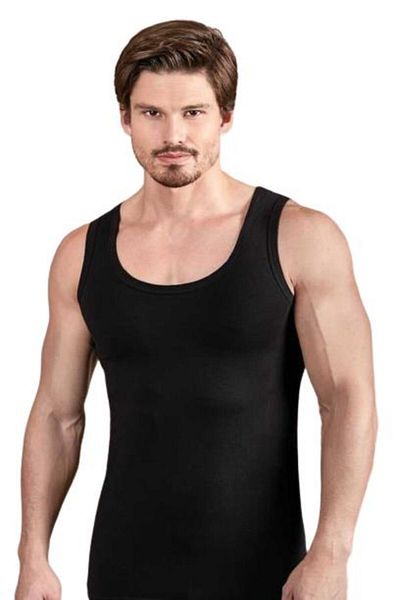 Berrak Men's Rambo Rib Tank Top - Pack of 6 1016