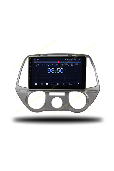 NAVMİNA Hyundai I20 2008-2011 Uyumlu Manuel Klima Uyumlu 9 Inç 4-32gb Multimedya
