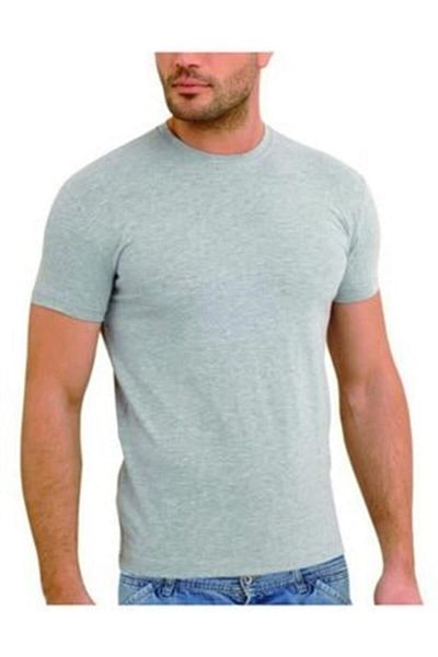 YILDIZ Men'S lycra T-Shirt UnderShirt 3 Pack - Crew Neck -90-91-92