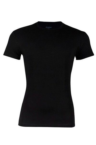YILDIZ Men's Bamboo Crew Neck Short Sleeve Undershirt Undershirt 3 Pack - 475-476