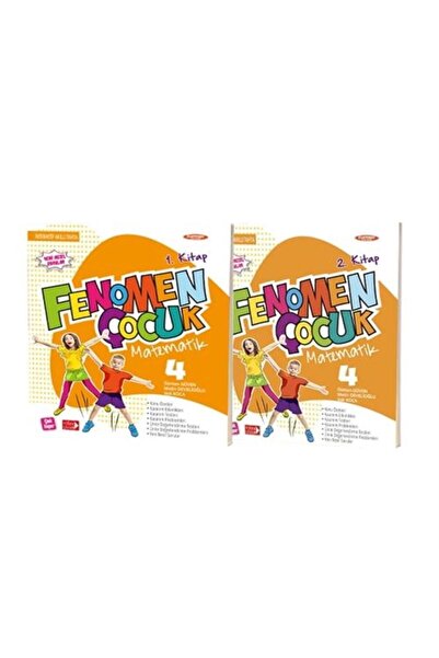 Kurmay Yayınevi KURMAY YAYINLARI FENOMEN ÇOCUK 4 MATEMATİK (2 KİTAP)