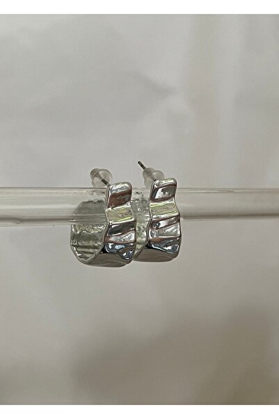 KİLİGİSTANBUL Şekilsiz Halka Küpe