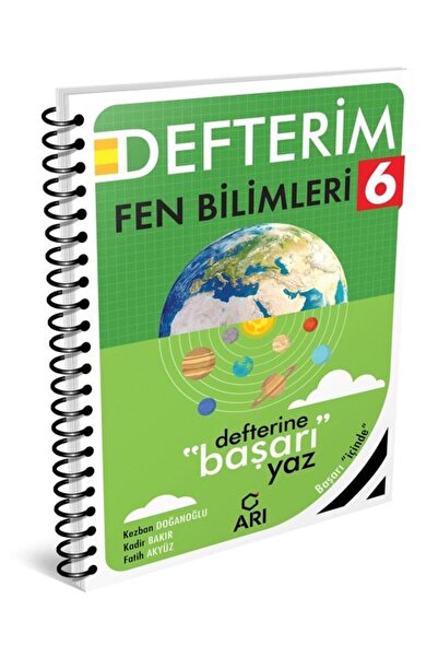 Arı Yayıncılık Arı Yayınları 6. Sınıf Fen Bilimleri Fenito Defterim