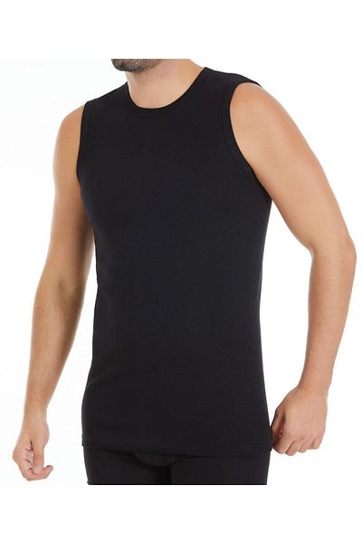 YILDIZ Men's Ribbed Zero Sleeve Undershirt Undershirt - 3 Pieces