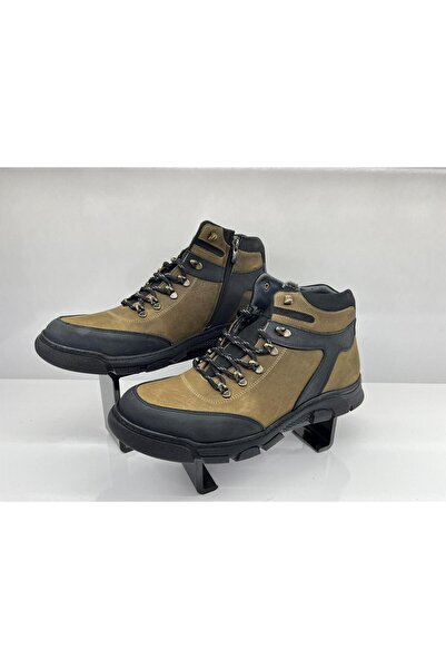 Tardelli Orthopedic Sole 4351 Model Kumblack Men's Leather Boots