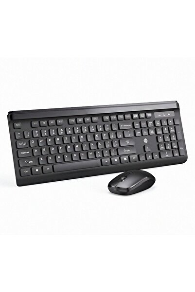 HP Cs500 Kablosuz 2.4ghz Türkçe Q Klavye & Mouse Set Siyah | Ramwhite Türkiye Garantili