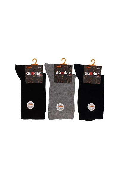 Dündar Modal Plus Seamless Women's Socks 5725 - 12 Pieces