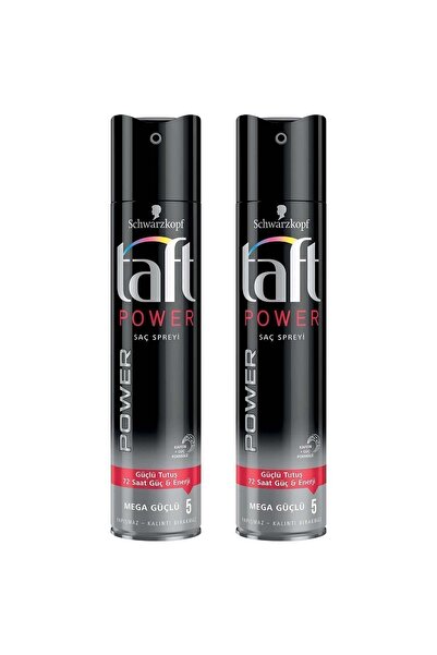 Taft Power Güçlü Tutuş&72 Saat Kafein Sprey 250 Ml X 2 Adet