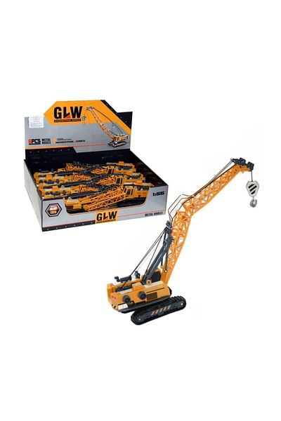 Can Ali Toys 360 Degree Movable Semi-Metal Toy Crane with Extendable Hanger 30 Cm
