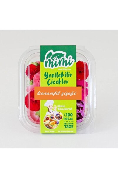 Mimi Çiftliği Yenilebilir Çiçek Karanfil (20 Adet Çiçek)