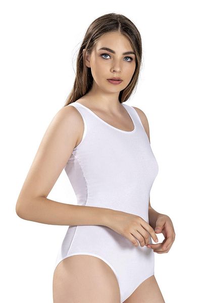 Jiber Women's Wide Strap Hooked Lycra Bodysuit 582 - 12 Pieces