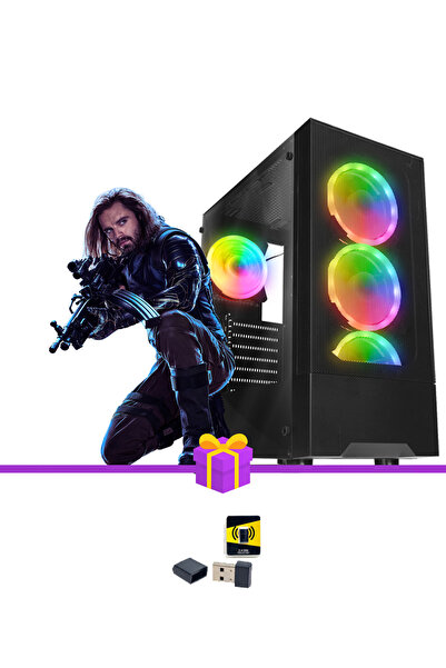 RAMTECH BİLGİSAYAR HOPE X100 RYZEN5 5600 16GB RAM 512GB M2 SSD 1TB HDD RTX406...