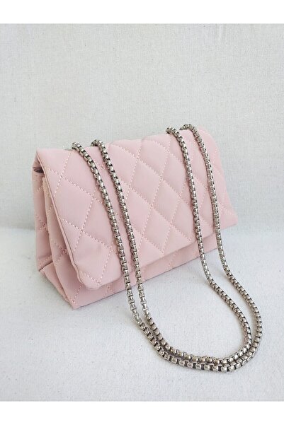 NATİ LİNE Kadın Kapitone Içi Astarlı 2 Bölmeli El Ve Omuz Çantası. Hediye Uyg...