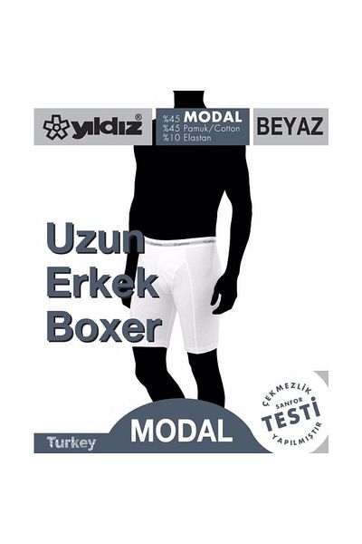 YILDIZ 160-161-162 Ανδρικά Modal Long Leg Boxers