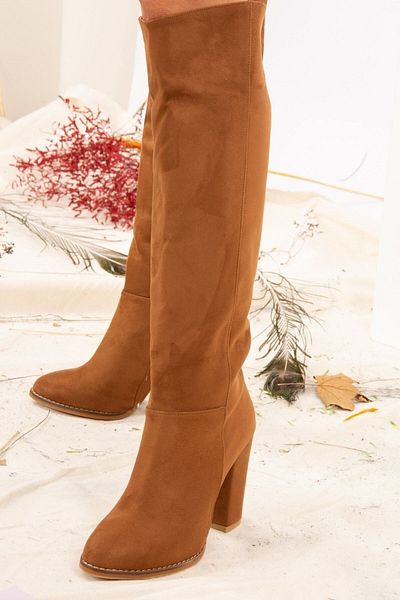 Fox Shoes Dámské hnědé semišové boty G922920502