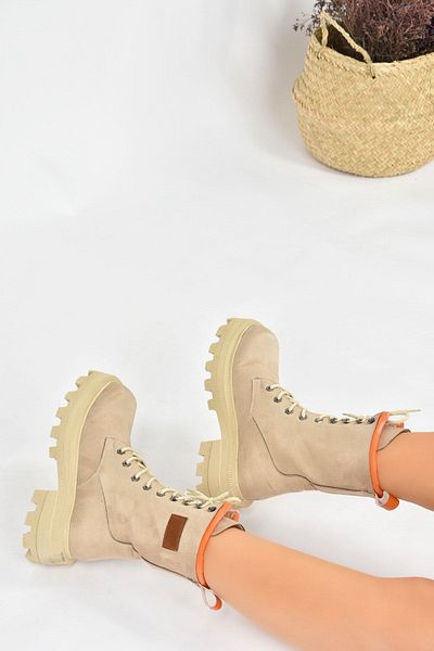 Fox Shoes Norkové semišové dámské boty L973916002