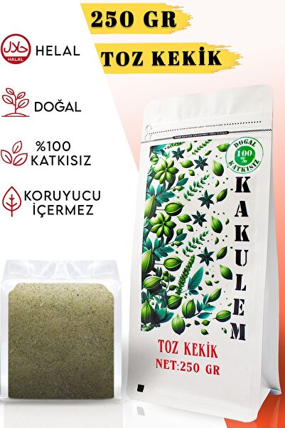 Kakulem SERTİFİKALI Doğal Kurutulmuş Zahter Toz Dağ Kekik 250 GR