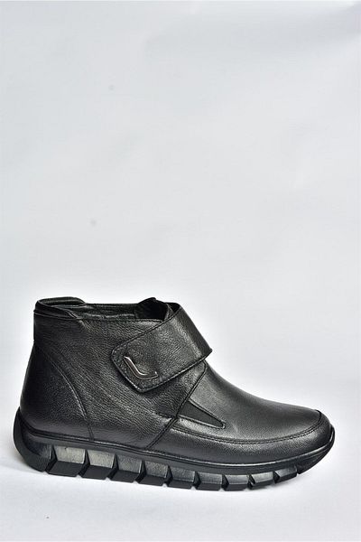 Fox Shoes Μαύρες Γυναικείες Μπότες Orthopedic Sole Comfort από Γνήσιο Δέρμα N555361003